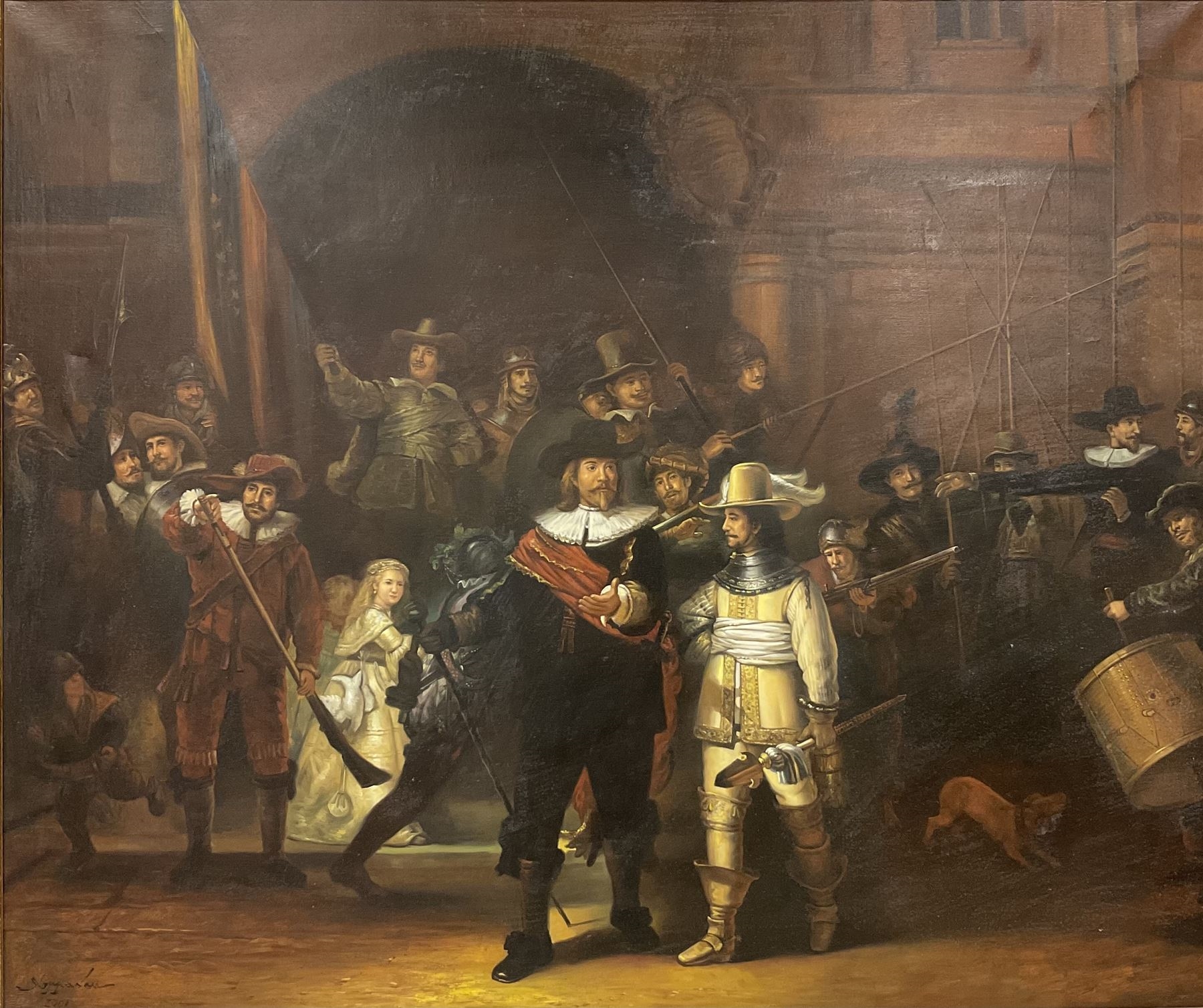 Rembrandt Van Rijn The Night Watch 2001 MutualArt