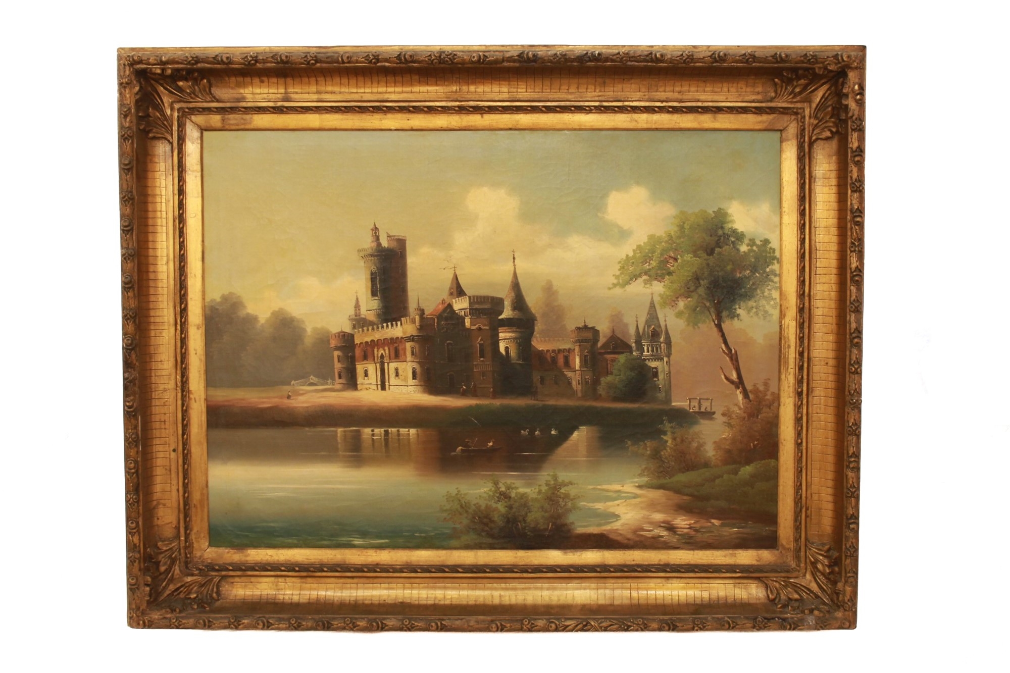 Landscape with Castle by French School, 19th Century