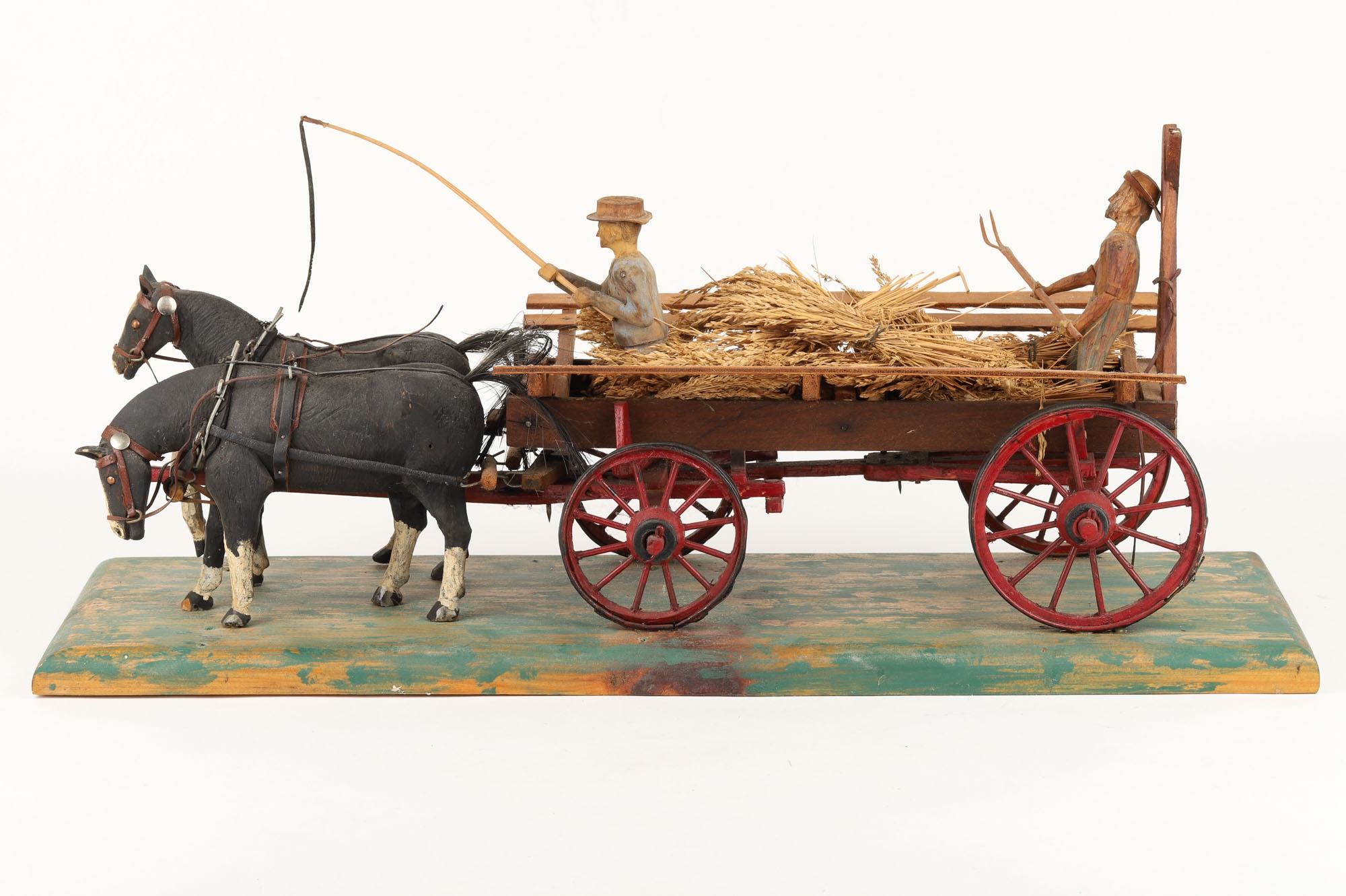 Walter Stansell HorseDrawn Hay Wagon MutualArt