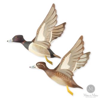 Pair of Ringneck Ducks - Edward Marle