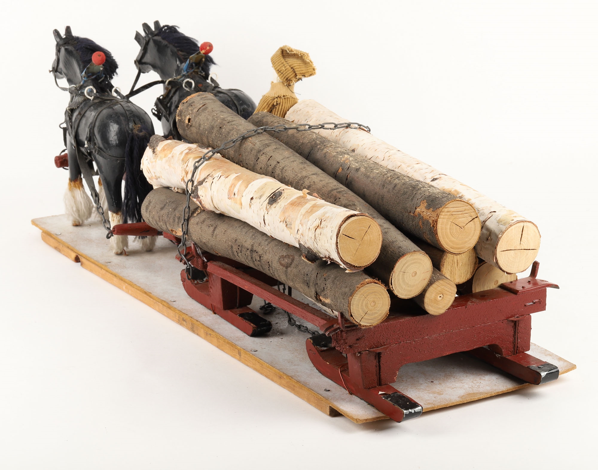 Jacob Roth HorseDrawn Log Sleigh (Late 20th Century) MutualArt