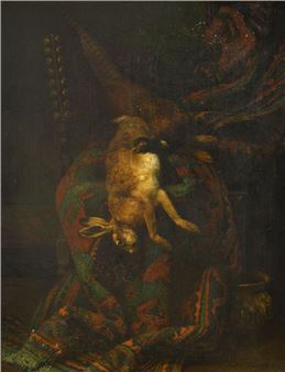 Still life with a hare - Felix Clouet