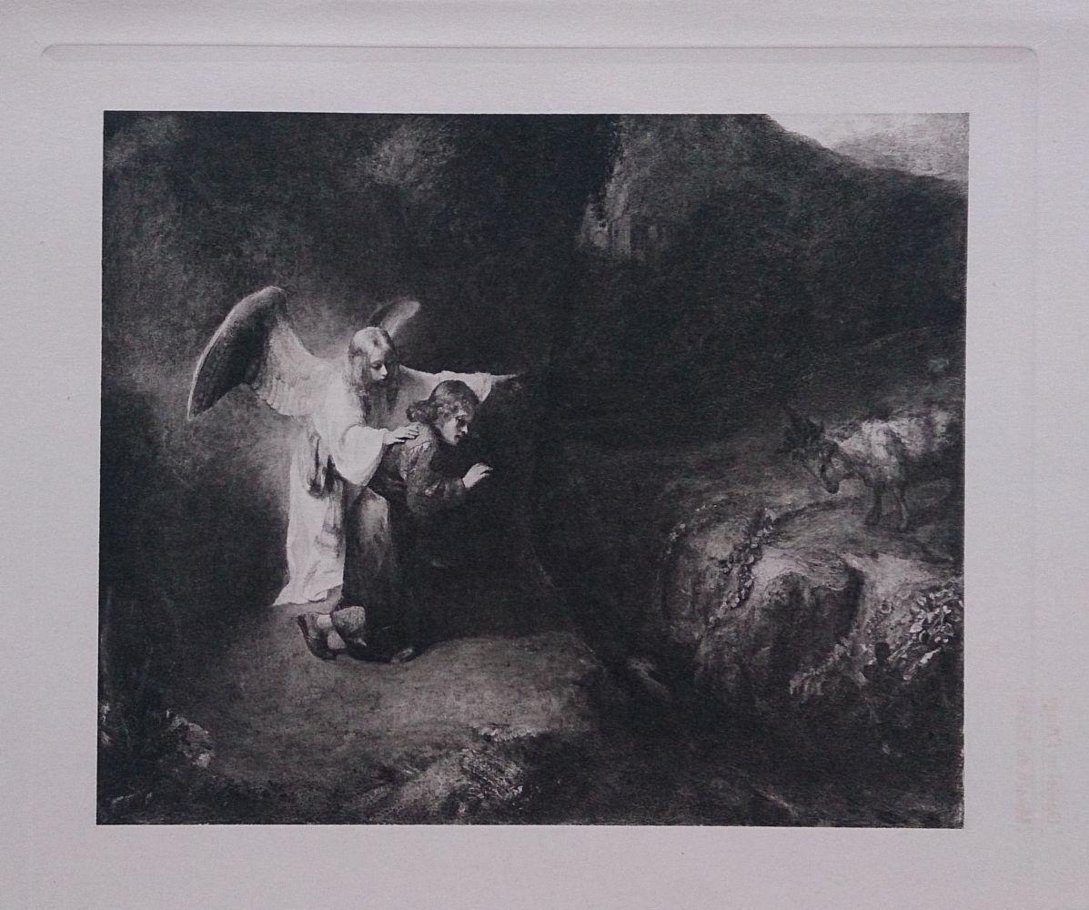 Rembrandt van Rijn | Daniel et l'Ange (Daniel and the Angel) (Circa ...