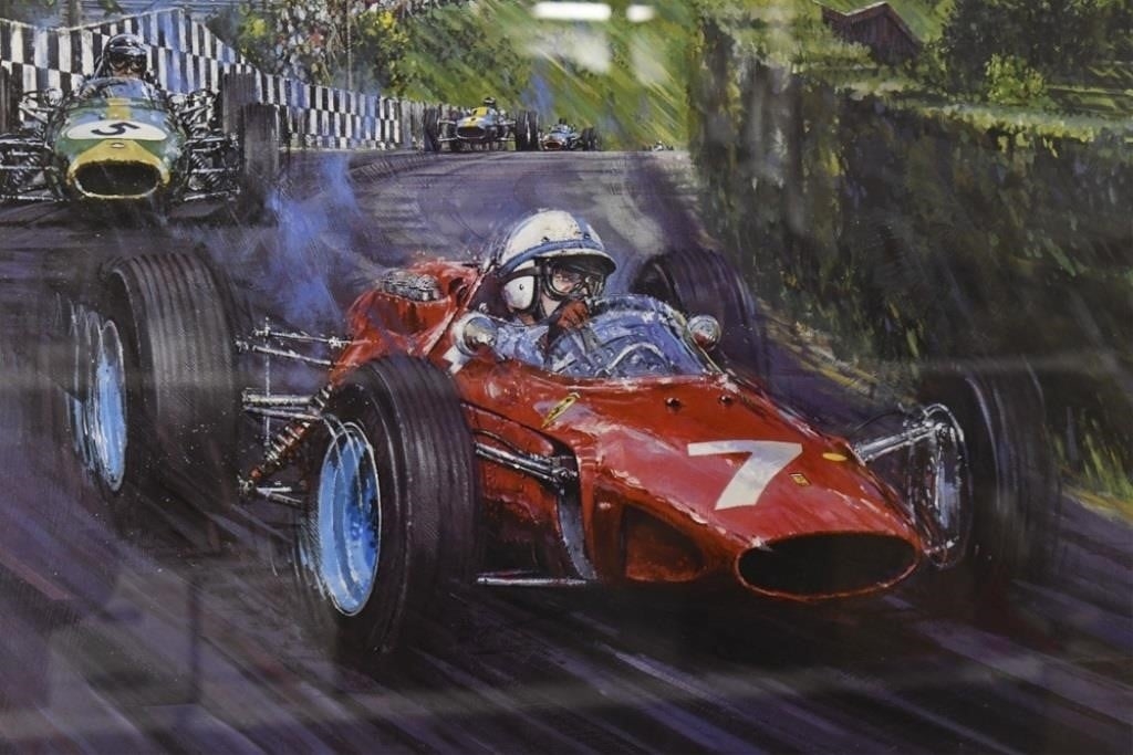Nicholas Watts | John Surtees World Champion Print Nicholas Watts (1964 ...
