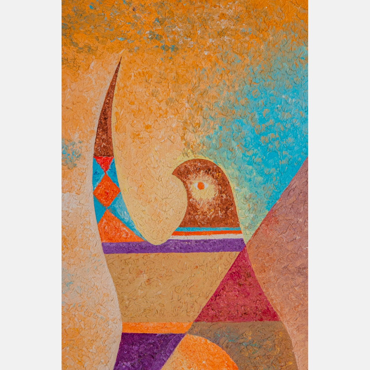 Artwork by Emil Plucinsky, Untitled, Made of Oil on board