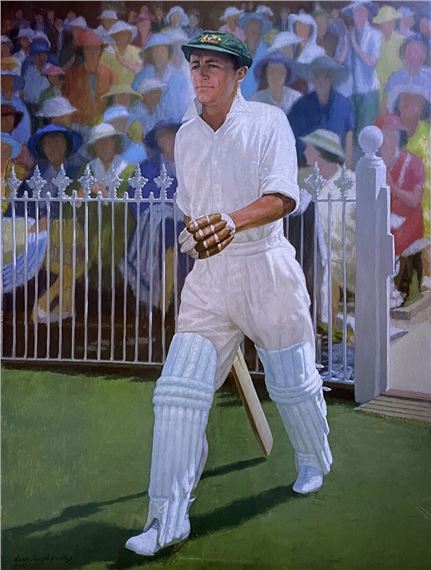Bradman's Walk to Glory by Colin Joseph Dudley