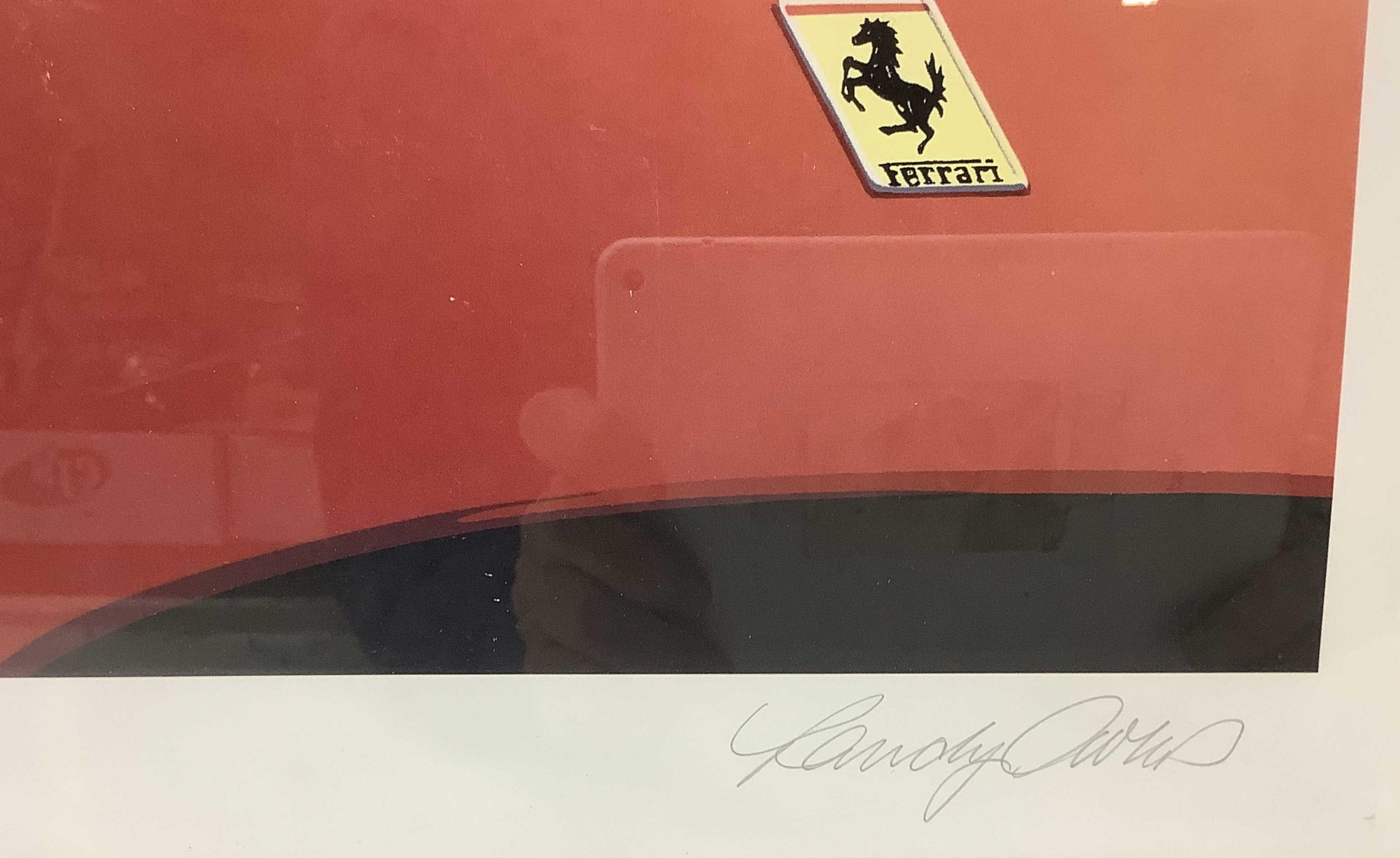 Randy Owens | ‘57 Ferrari 315s Print Signed By Randy Owens | MutualArt