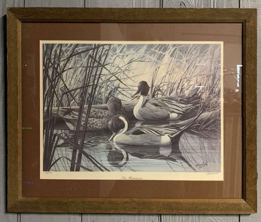Artwork by Harold Roe, Harold Roe Signed & Numbered Print, The Hideaway, Made of Glass