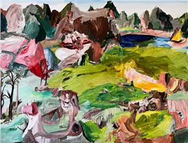 Xiao Kegang’s First Solo Exhibition in the US Features His Recent Experiments in Painting