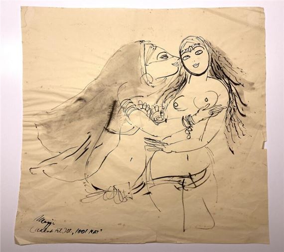 Draft for One Thousand and One Nights by Maggi Baaring