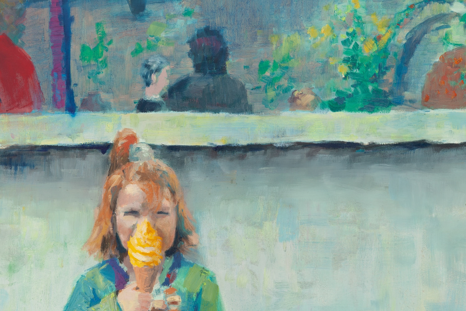 Artwork by Kamila Smutek, Holiday, Made of oil/canvas