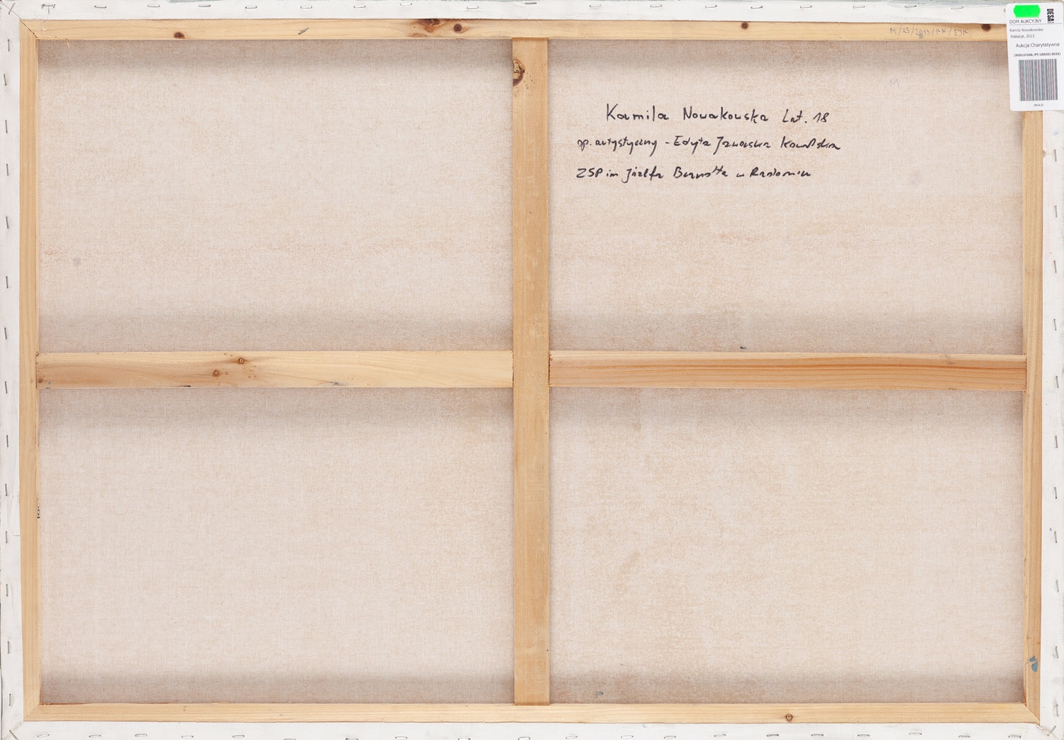 Artwork by Kamila Smutek, Holiday, Made of oil/canvas