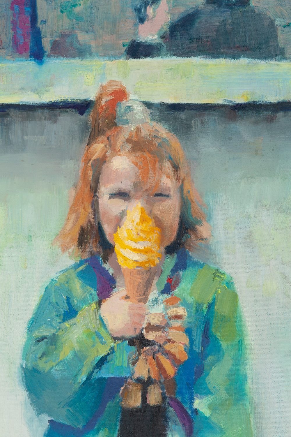 Artwork by Kamila Smutek, Holiday, Made of oil/canvas