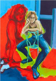 Self-portrait -  Aleksandra Muczyn