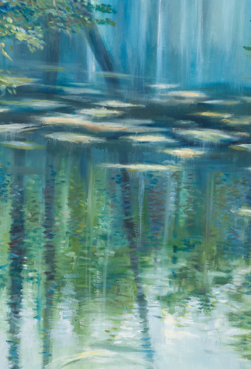 Artwork by Karolina Dyduch, Reflections, Made of canvas