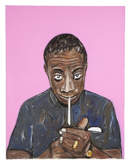 Garrett Rittenberg | Portrait of James Baldwin (2018) | MutualArt