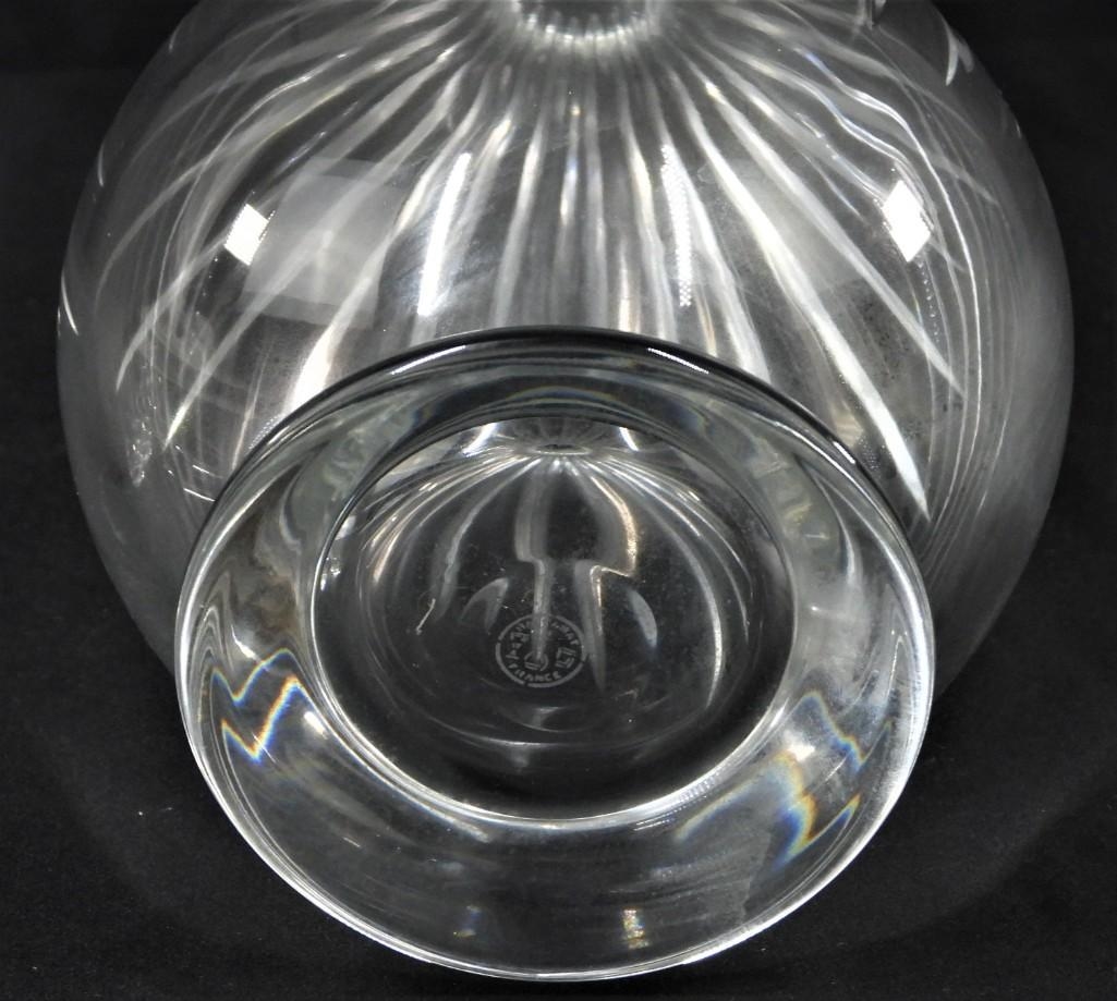 Baccarat BACCARAT MASSENA CRYSTAL DECANTER MutualArt