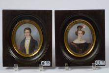 Portrait de couple - Joseph Philippe Oorloft