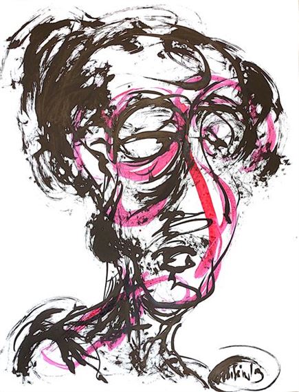 Untitled / Inks on paper / Signed and dated by Jean-Paul Muslin