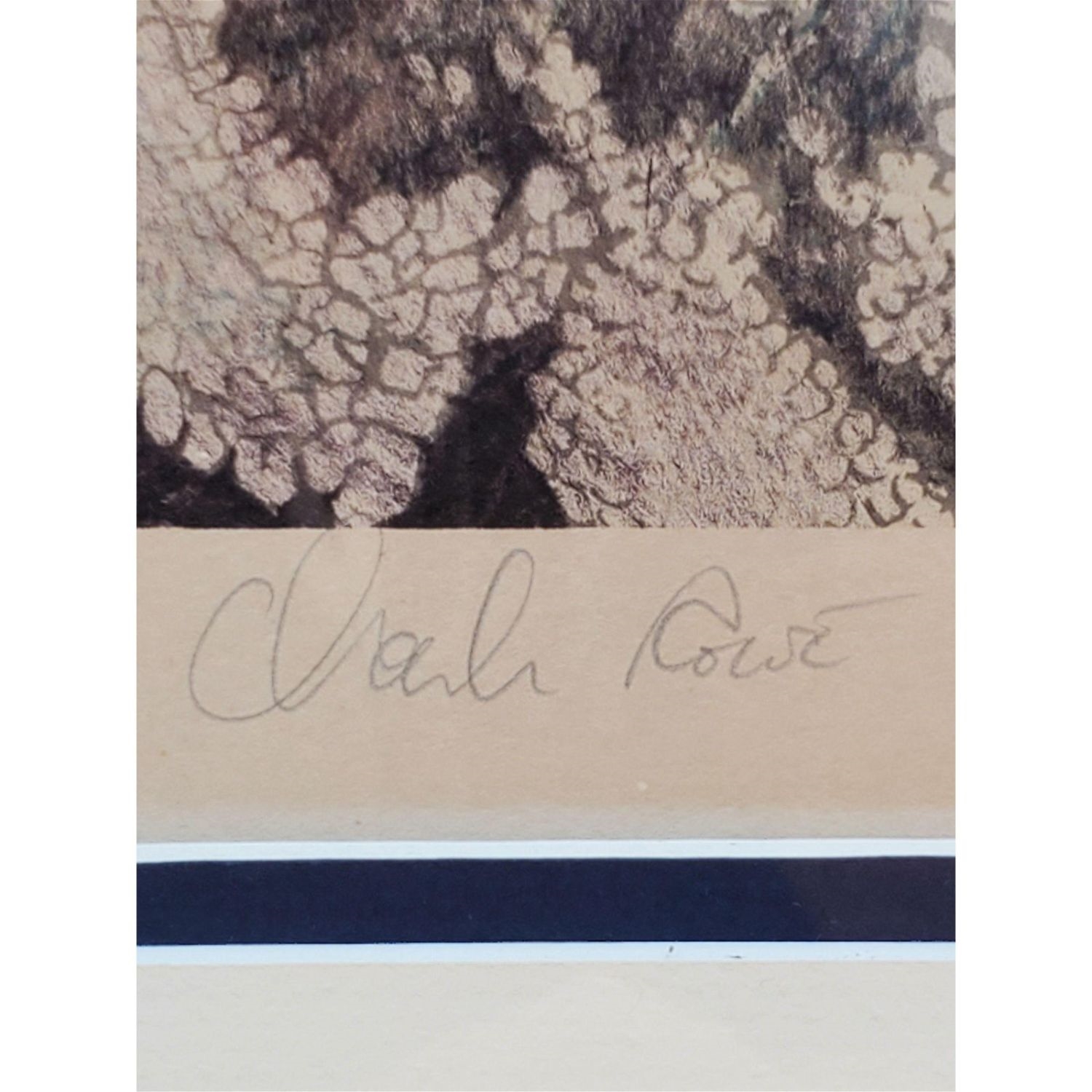 Charles Rowe Pencil Signed Charles Rowe American Limited Edition