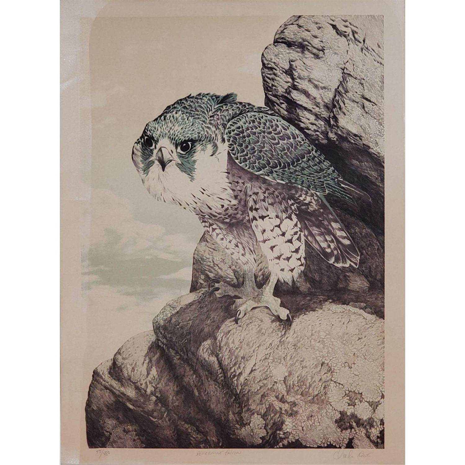 Charles Rowe Pencil Signed Charles Rowe American Limited Edition