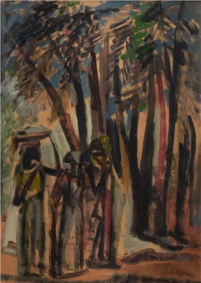 an African marketplace by Floris Jespers