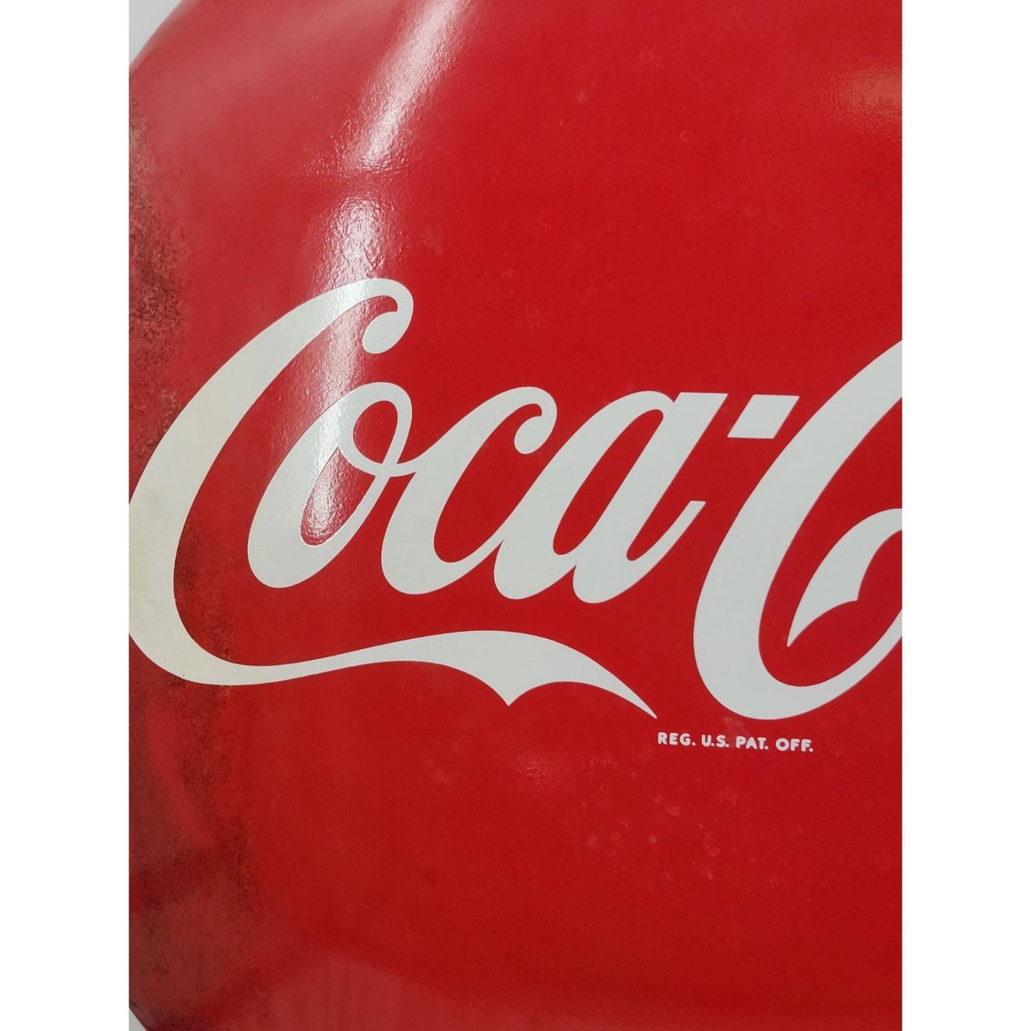 Coca Cola | Early Vintage Button Coca Cola Porcelain Sign Pre 1950 ...