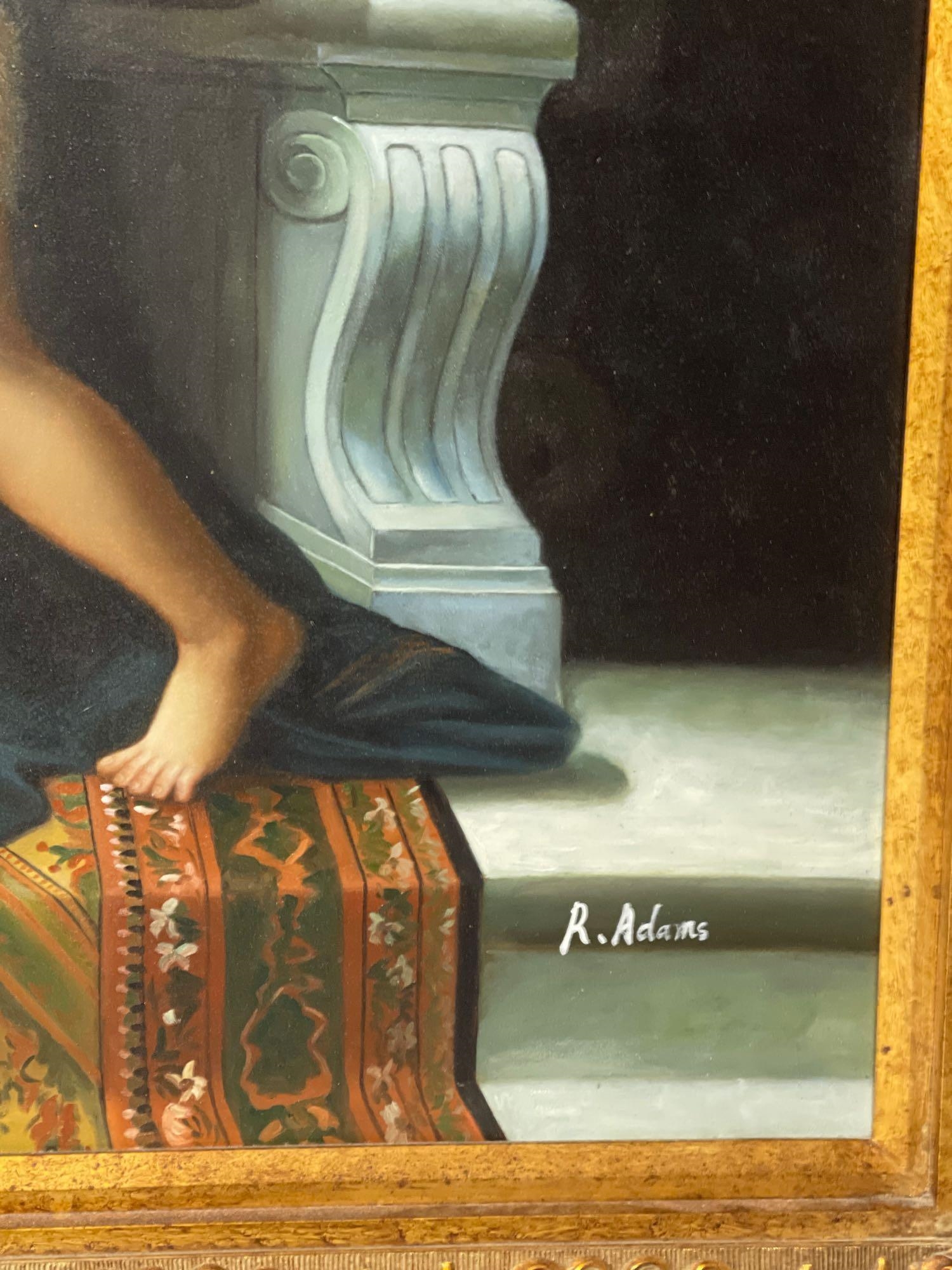 R. Adams | Oil on canvas signed R.Adams | MutualArt