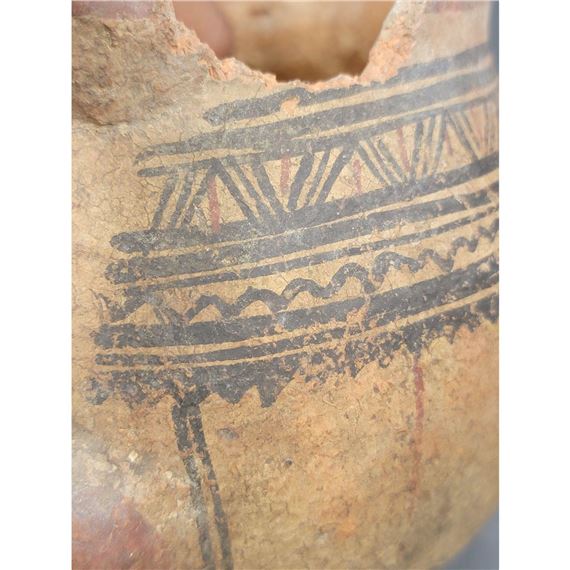 Lifetime Native American Pot With A Handle MutualArt