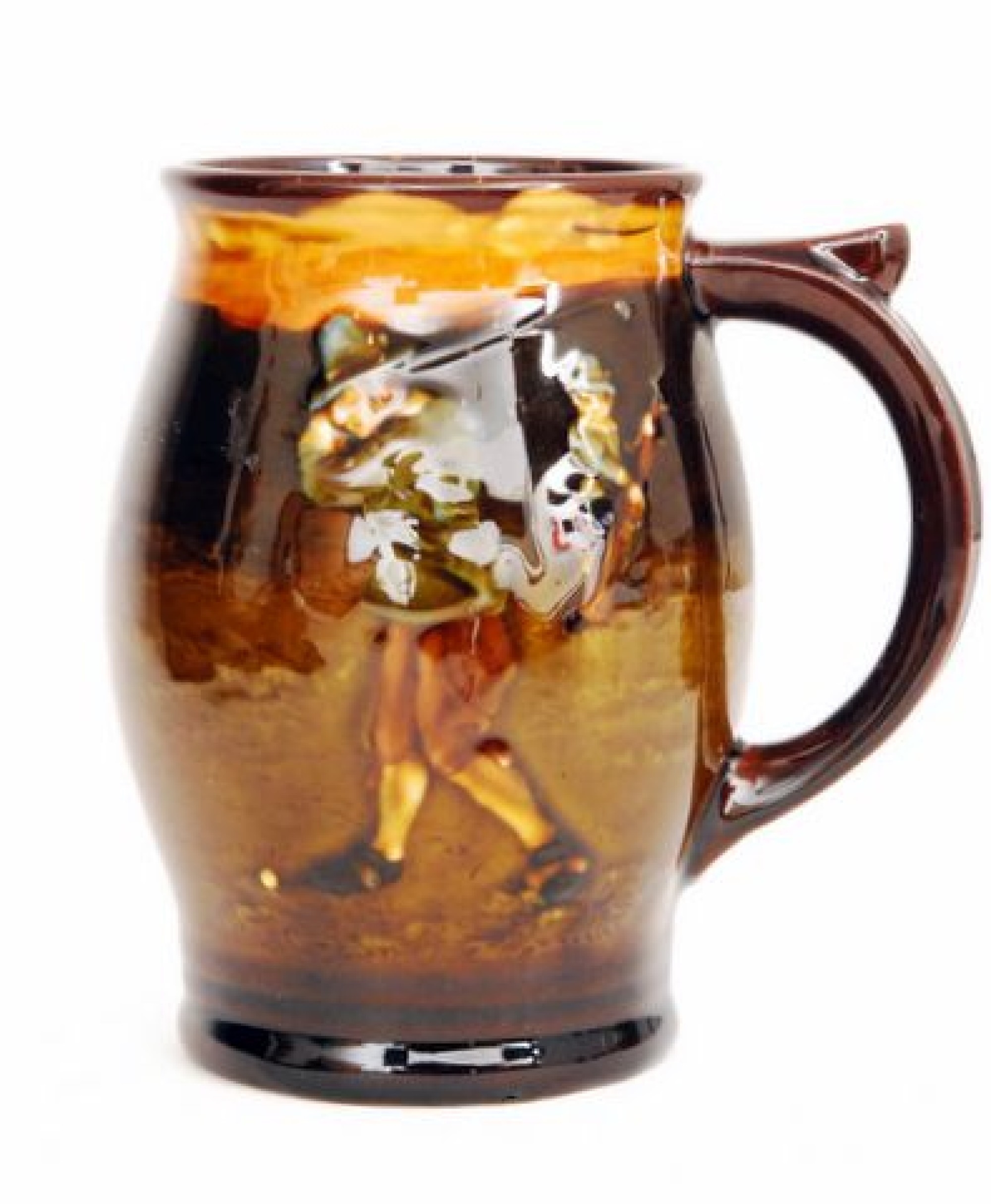 Royal Doulton A Royal Doulton Kingsware tankard decorated with