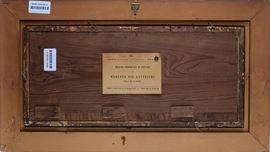 Artwork by Roberto Pio Gatteschi, Siesta of oxen, Made of Oil on canvas