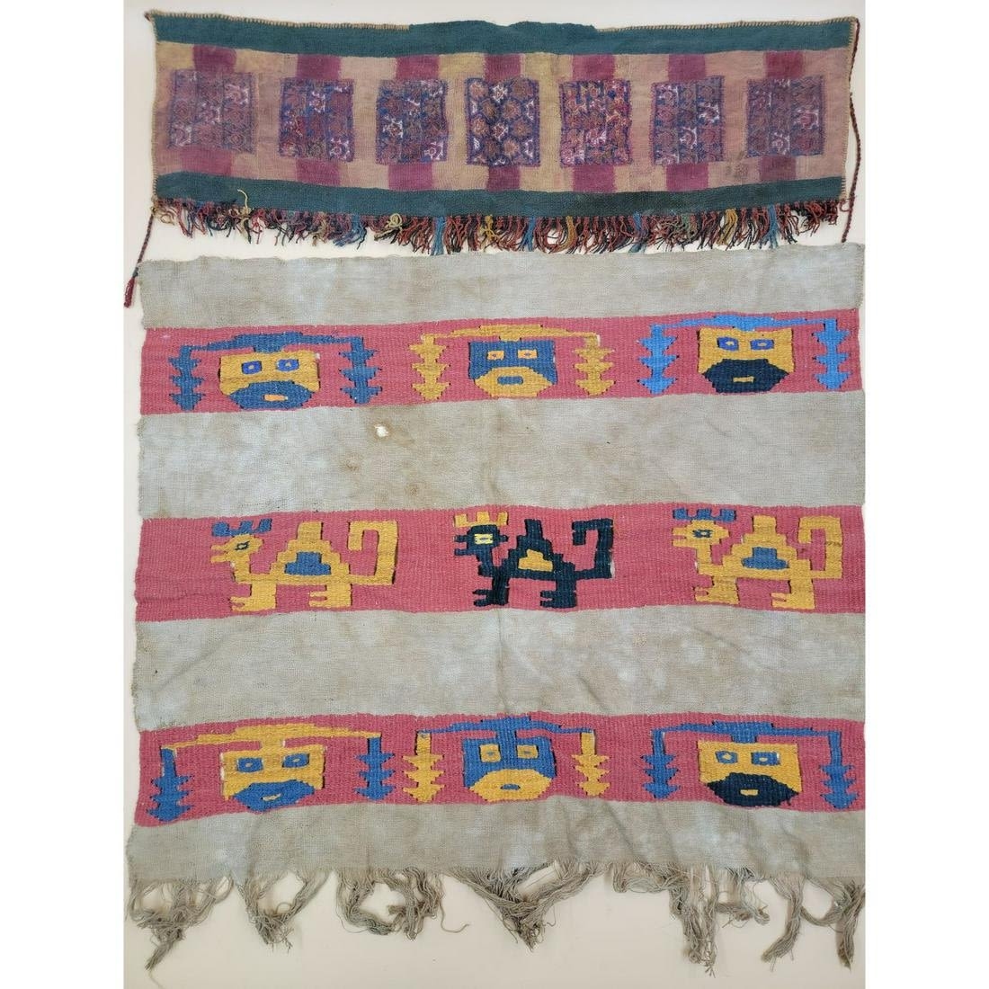 Unknown | Grouping Of Antique Fabric Fragments PERU? | MutualArt