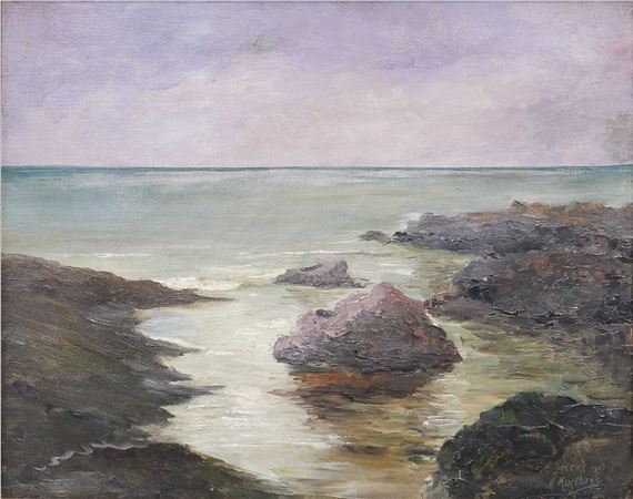 Côte rocheuse by Amédée Muselier, 1903