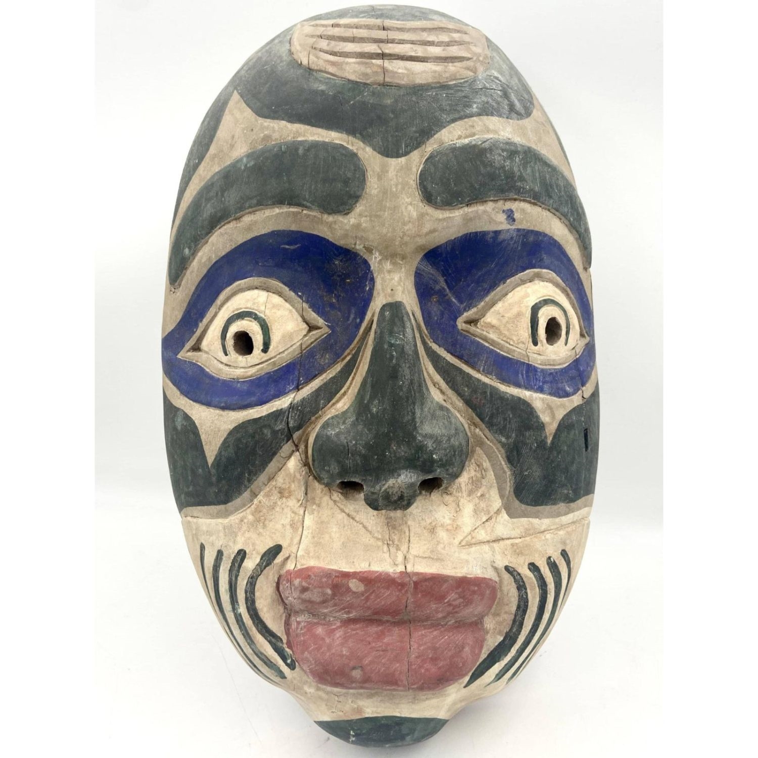 Unknown | Northwest Coastal Hand Carved Mask | MutualArt
