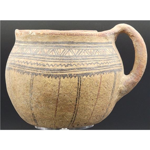 Lifetime Native American Pot With A Handle MutualArt