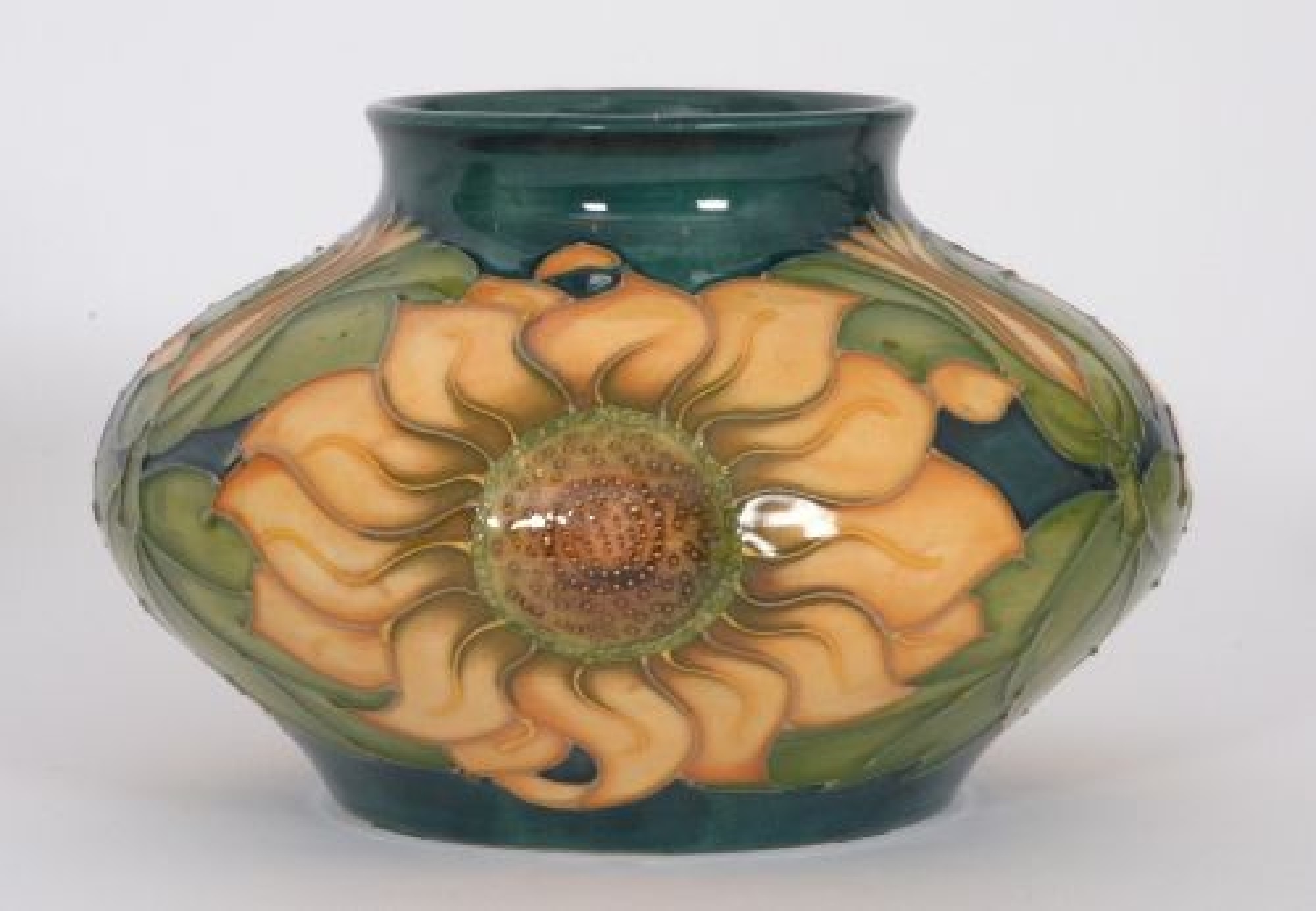 William Moorcroft | A Moorcroft Pottery Trial vase of squat bulbous ...
