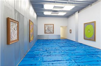 Alvaro Barrington: Oh, Sandy? Sandy, Sandy - Karma Gallery, New York (172 E)