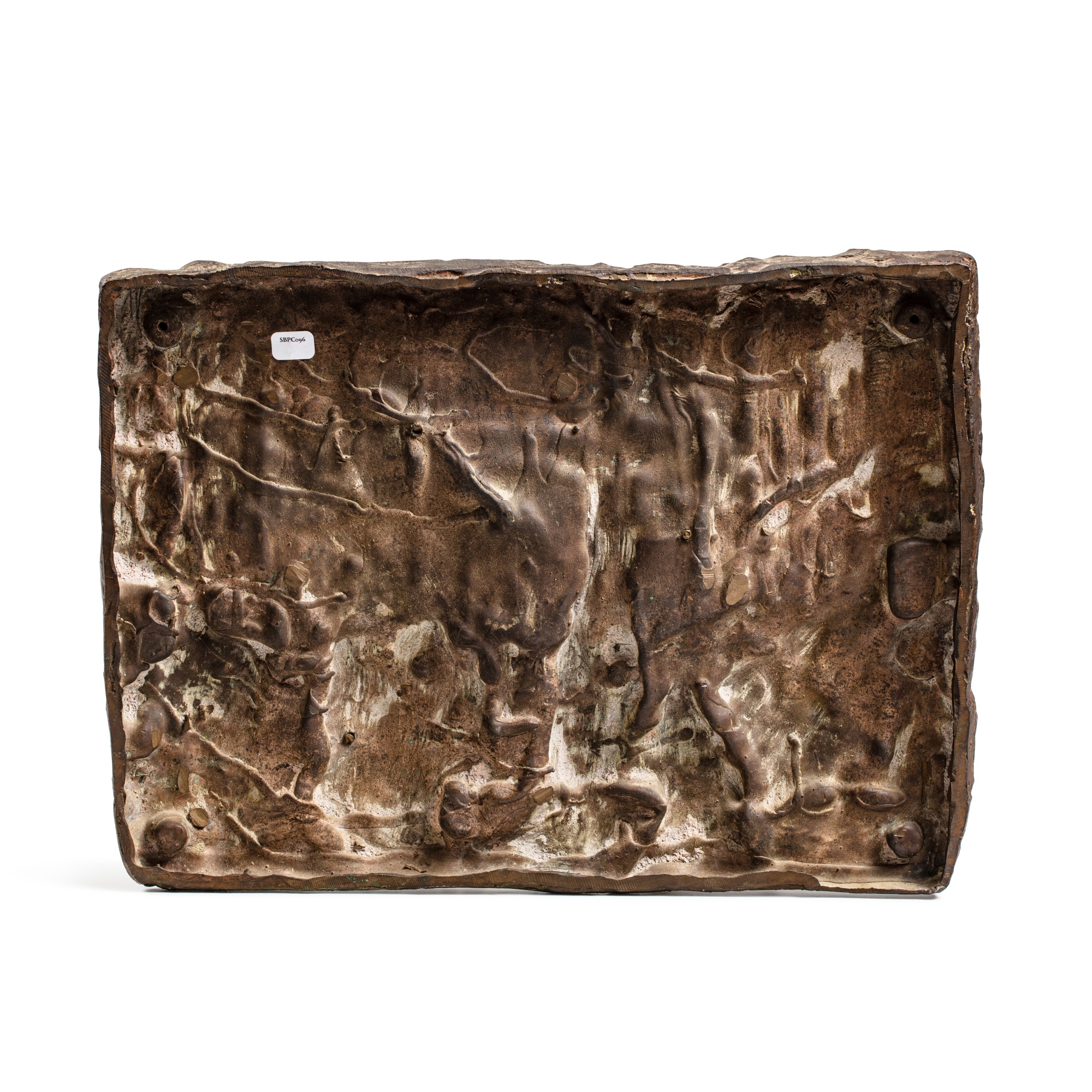 Artwork by Raymond Mason, Sans titre, Made of bronze