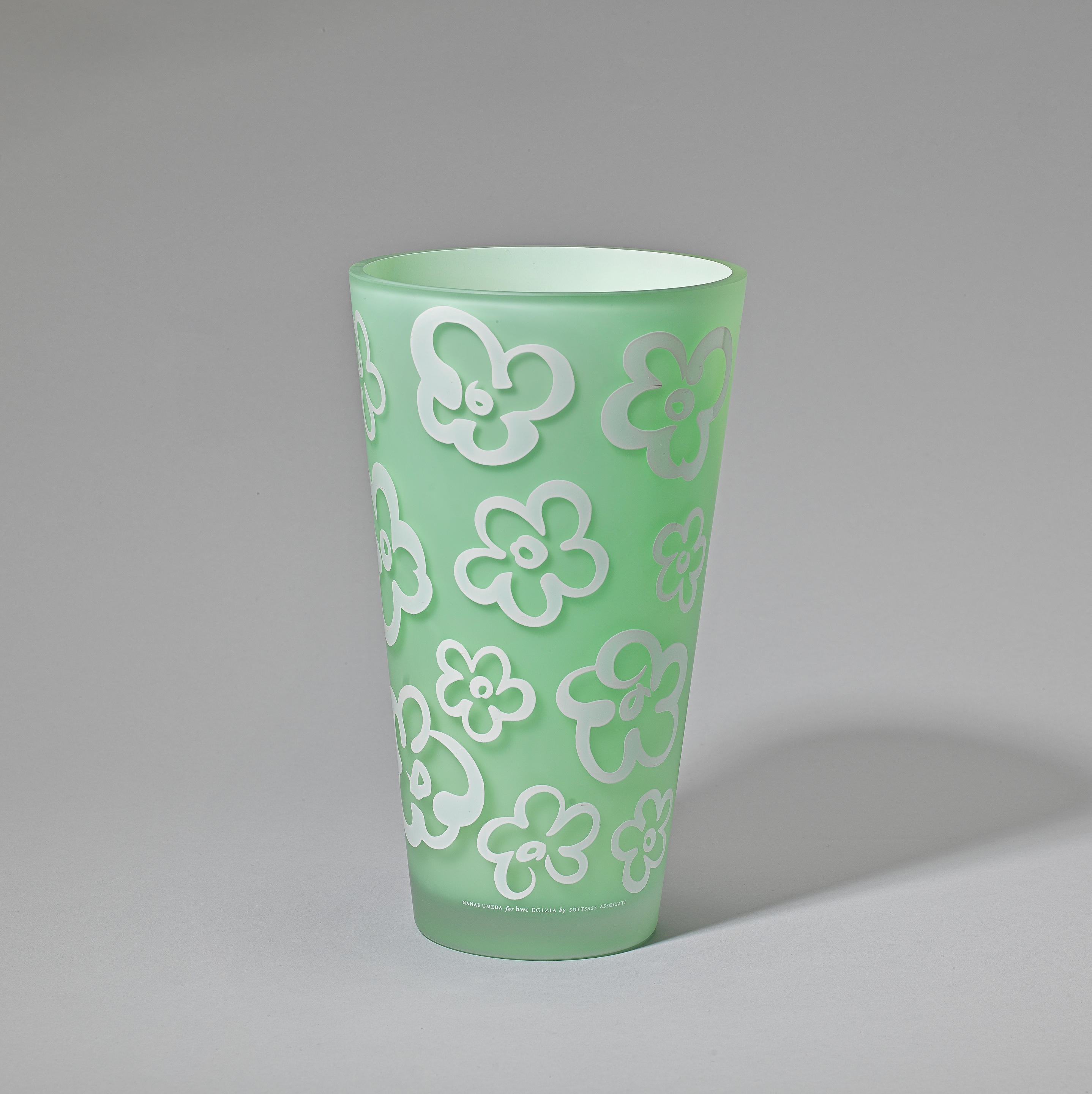 Artwork by Nanae Umeda, Vase, 1980s, Made of glass