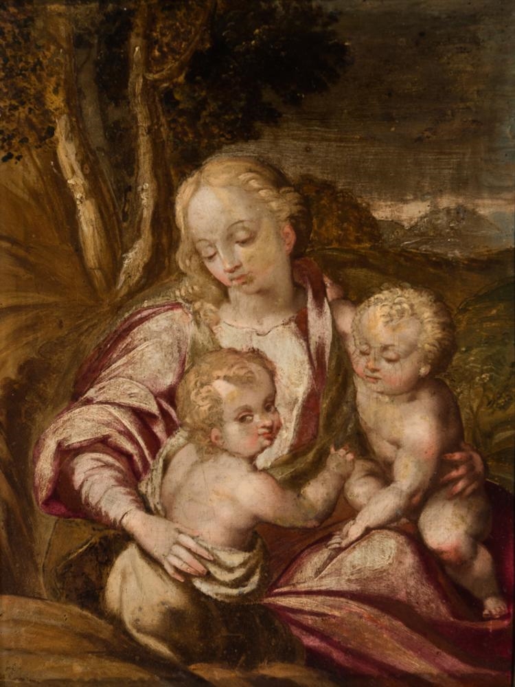 Italian School, 16th Century | The Madonna and Child with the Infant ...