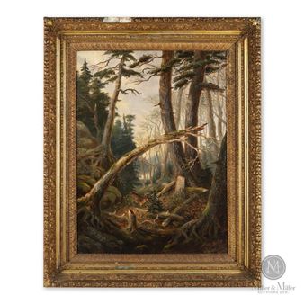 WOODLAND BURIAL PLOT BY JOSEPH JULIUS HUMME - Joseph Julius Humme