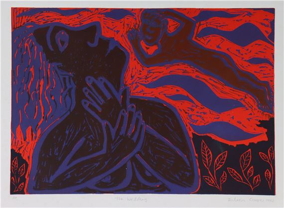 The Wedding by Eileen Cooper, dated 1992