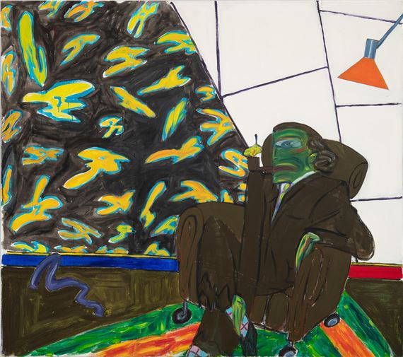 (Seated man) by Alphons Freijmuth, 1977 - 1978