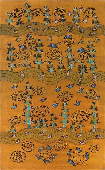 Untitled (Gond Art) by Suresh Kumar Dhurve, 2010