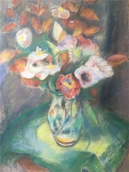 Alfred DUNET (1889-1939)
Bouquet of flowers
Pastel... - Lot 272 - Daguerre by Francisco Diaz Scotto