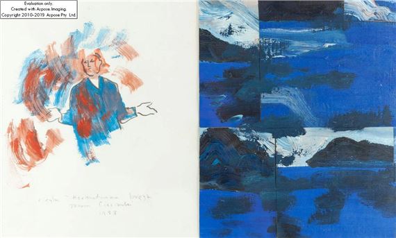 from the series: 'Hermetic book' by Tomasz Ciecierski, 1988