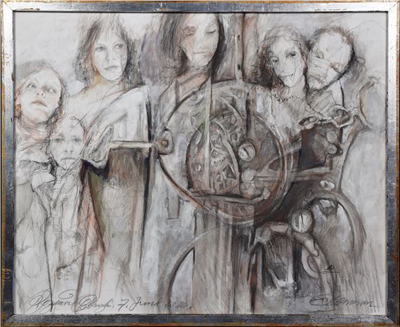 Kompozycja figuralna by Ryszard Opaliński, 2020