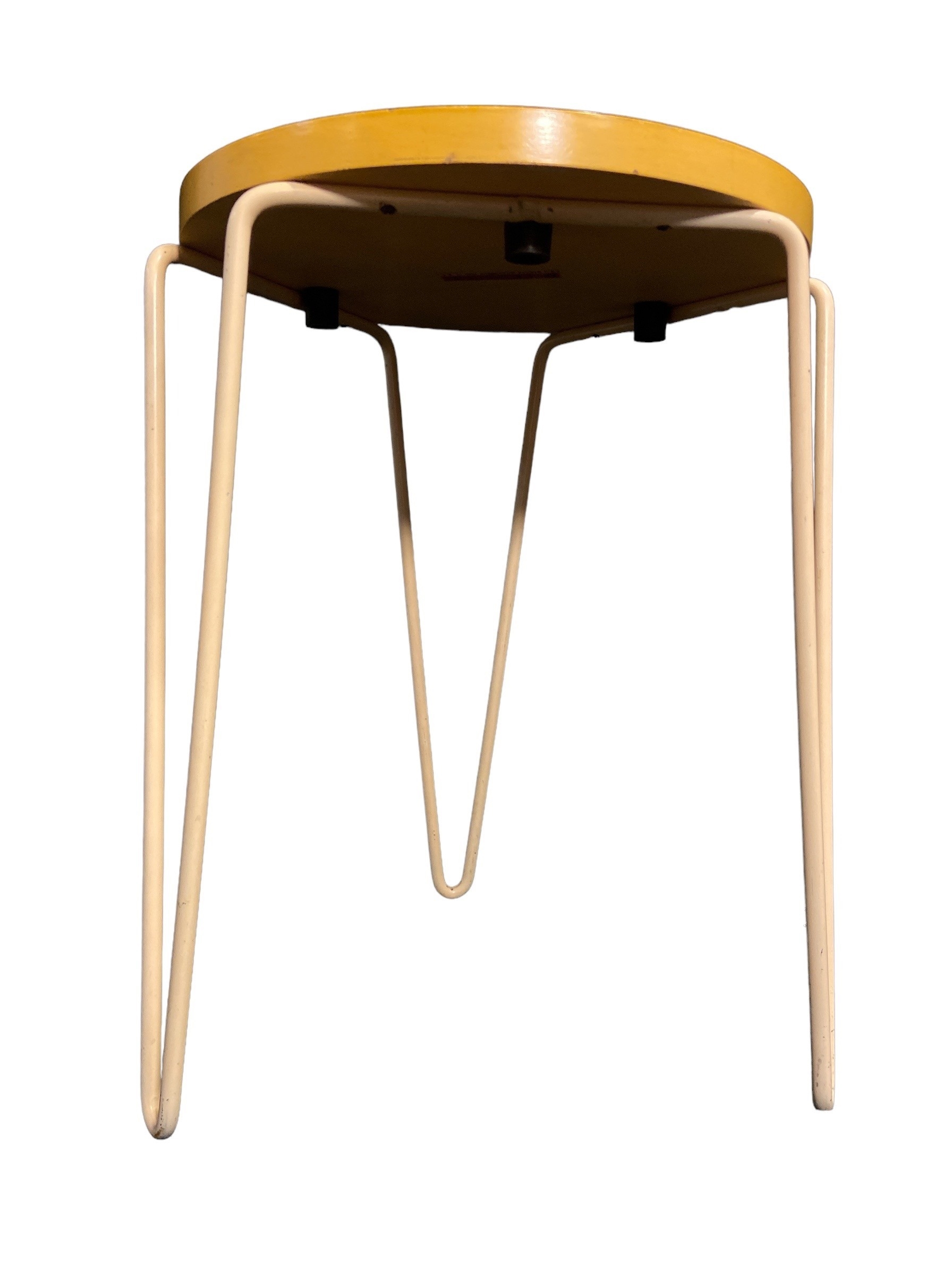 Florence Knoll Bassett FLORENCE KNOLL Hairpin Leg Stacking TABLE