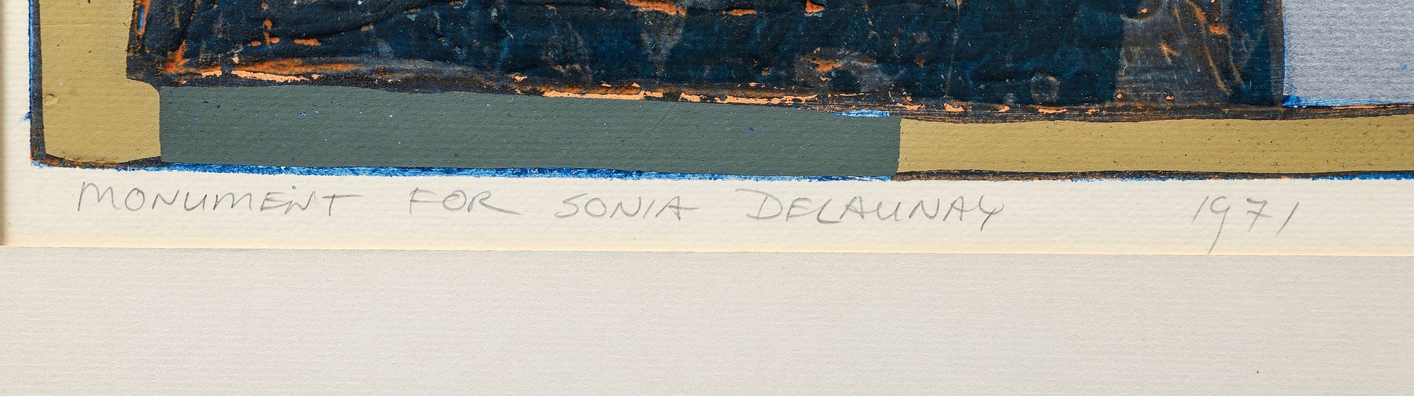 George Nama | Monument for Sonia Delaunay (1971) | MutualArt