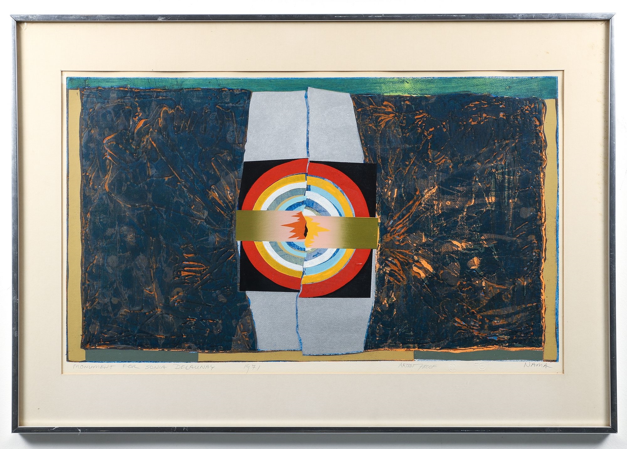 George Nama | Monument for Sonia Delaunay (1971) | MutualArt